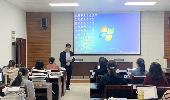 全文杰看望慰问备战全国预报竞赛参赛队员